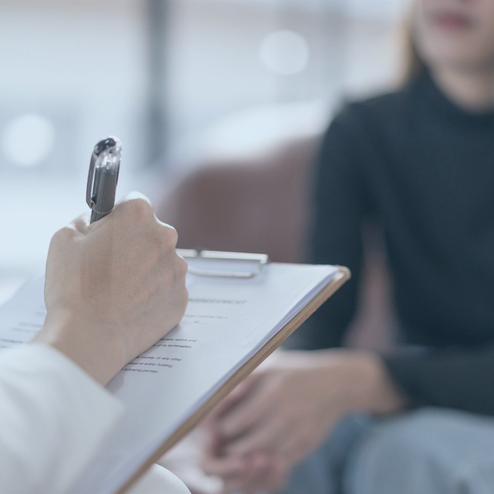 Colloquio psicologico, presa di appunti